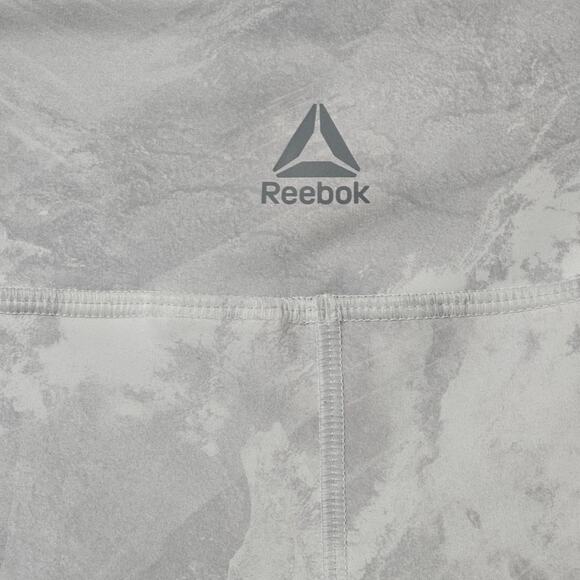 Reebok Speedwick Combat Grey Marble Leggings Size S - Picture 5 of 5